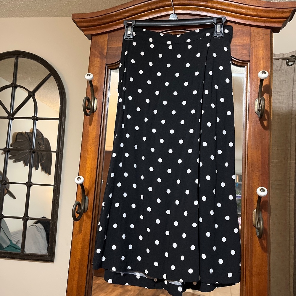 Polka dot skirt